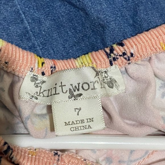 Knitworks Kid's Dress Size 7 (PRE-LOVED) - 8515 - Picture 5 of 7